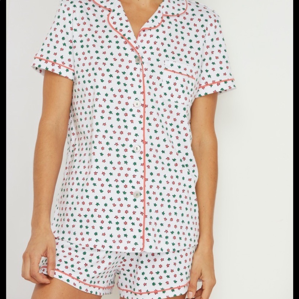 Roller Rabbit Starry Night Polo Pajama Set